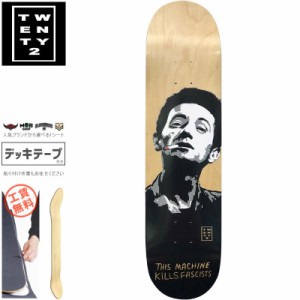 22BOARD CO トゥエンティツー スケートボード デッキ KILL FASCIST DECK 8.0インチ/8.25インチ NO21