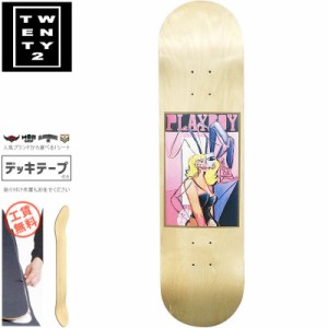 22BOARD CO トゥエンティツー スケートボード デッキ TRIX DECK 8.0インチ/8.25インチ ステイン ナチュラル NO25