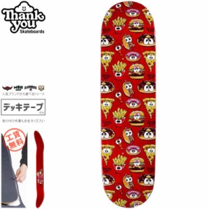 THANK YOU SKATEBOARDS サンキュー スケートボード デッキ SONG JUNK FOOD DECK 7.875インチ NO22