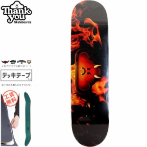 THANK YOU SKATEBOARDS サンキュー スケートボード デッキ FLAME ON DECK 7.75インチ NO24