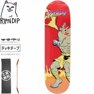 RIPNDIP リップンディップ スケートボード デッキ COMBO BOARD RED DECK 8.0インチ NO5