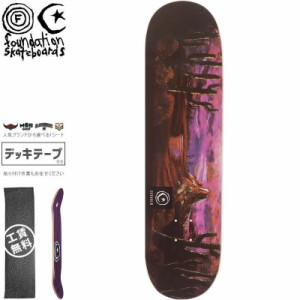 ファンデーション FOUNDATION スケボー デッキ SERVOLD SCAPES DECK 8.5インチ NO81