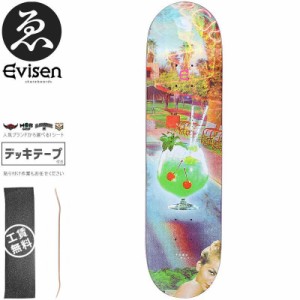 EVISEN エビセン スケートボード デッキ CHERRY POPPED DECK 7.6インチ/8.0インチ/8.125インチ/8.25インチ/8.5インチ NO81