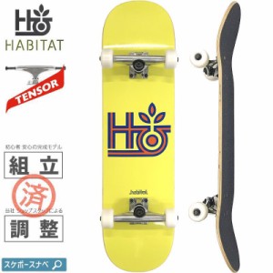 ハビタット HABITAT スケートボード コンプリート TRI COLOR POD COMPLETE8.125インチ オリジナルビルド NO18