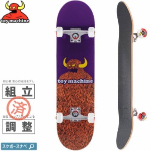 トイマシーン TOY MACHINE スケボー コンプリート FURRY MONSTER COMPLETE パープル 8.0インチ/8.25インチ NO64