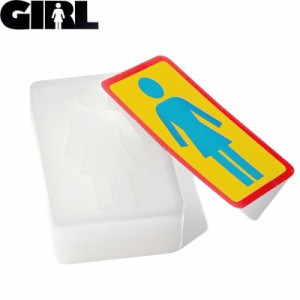 ガール GIRL スケボー ワックス OG WHITE BAR WAX ホワイト 10cm NO7