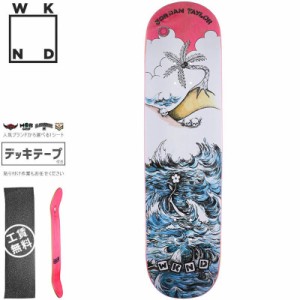 ウィークエンド WKND スケボー デッキ TAYLOR WATER DECK 8.25インチ ピンク NO76