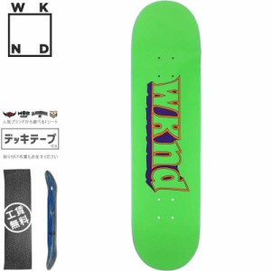 ウィークエンド WKND スケボー デッキ GOOD TIMES GREEN DECK 7.75インチ NO86