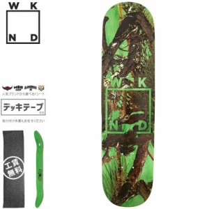 ウィークエンド WKND スケボー デッキ CAMO LOGO DECK 8.0インチ/8.125インチ/8.25インチ グリーン NO108