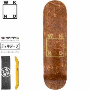 ウィークエンド WKND スケボー デッキ GOLD LOGO 8.125インチ NO110