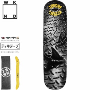 ウィークエンド WKND スケボー デッキ TAYLOR STREET SHARK DECK 8.25インチ イエロー NO113