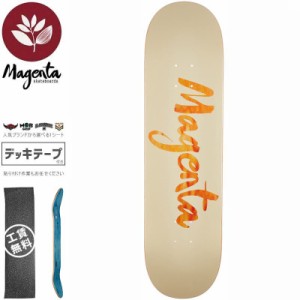 マゼンタ MAGENTA スケートボード デッキ BIG BRUSH TEAM WOOD DECK 7.75インチ/8.125インチ/8.5インチ オレンジ NO119