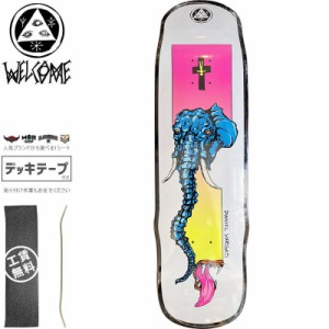 WELCOME ウェルカム スケートボード デッキ VARGAS TUSK ON EFFIGY WHITE BLACK DECK 8.8インチ NO41