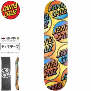 サンタクルーズ SANTA CRUZ スケートボード デッキ CONTRA ALLOVER DECK 8.25インチ クラシック ドット NO189