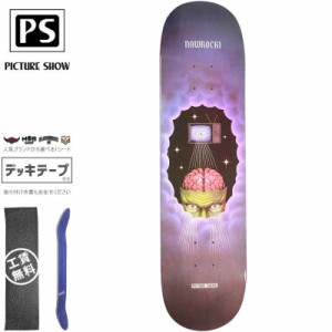 PICTURE SHOW ピクチャーショー スケートボード デッキ NAWROCKI WAVELENGTHS DECK 7.7インチ/8.0インチ NO19