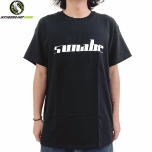 SKATEBOARD SHOP SUNABE スナベオリジナル Tシャツ SHOP LOGO TEE BLACK ブラック NO6