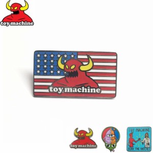 トイマシーン TOY MACHINE ピンバッヂ LAPEL PIN 4種類 NO2