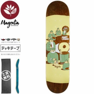 マゼンタ MAGENTA スケートボード デッキ LANNON EXTRAVISION DECK 8.0インチ NO125