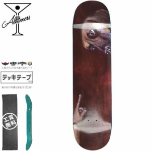 ALLTIMERS オールタイマーズ スケボー デッキ GUILTY PUP DECK 8.0インチ NO83