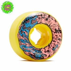 SANTA CRUZ サンタクルーズ ウィール SLIME BALLS VOMIT MINI YELLOW 97A 54mm NO8