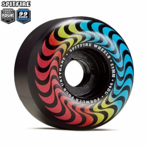 SPITFIRE スピットファイアー ウィール FORMULA FOUR F4 99A TRIPPY SWIRL RADIAL 52mm/54mm NO312