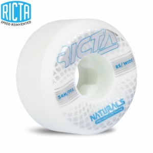 リクタ RICTA スケボー ウィール REFLECTIVE NATURALS WIDE 99A 54mm NO48