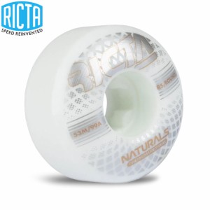 リクタ RICTA スケボー ウィール REFLECTIVE NATURALS ROUND 99A 53mm NO49