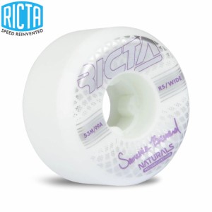 リクタ RICTA スケボー ウィール BREVARD REFLECTIVE NATURALS WIDE 99A 53mm NO51