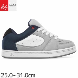 エス ES FOOTWEAR スケートシューズ スニーカー ACCEL OG GREY/NAVY/WHITE スウェード NO144