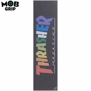 モブグリップ MOB GRIP スケボー デッキテープ THRASHER RAINBOW GRIP TAPE 9 x 33 NO208