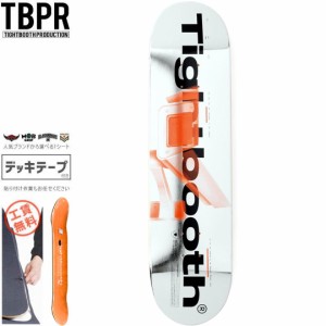 TIGHTBOOTH PRODUCTION タイトブース スケートボード デッキ TBPR SECURITY DECK 8.0インチ NO12