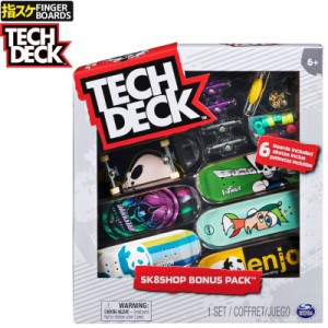 TECH DECK 指スケ フィンガーボード 96mm テックデッキ SK8SHOP BONUS PACK 6台セット BLIND/ALMOST/DARKSTAR/ENJOI NO4