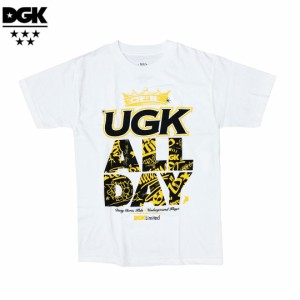 SALE!  DGK ディージーケー スケボー Tシャツ DGK x UGK LIMITED TEE ホワイト NO28
