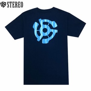 Stereo T-shirt ステレオ Ｔ-シャツ ネイビー NO003