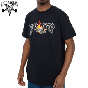 スラッシャー THRASHER Tシャツ USAモデル COP CAR TEE ブラック NO141