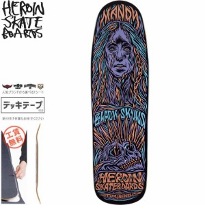 HEROIN SKATEBOARDS ヘロイン デッキ MANDY x NEWELL DECK 9.25インチ オールドスクール NO52