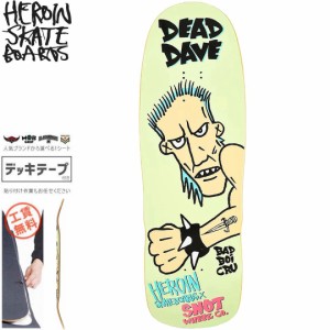 HEROIN SKATEBOARDS ヘロイン デッキ DD BAD BOI DECK 10.1インチ オールドスクール NO54