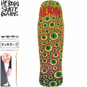 HEROIN SKATEBOARDS ヘロイン デッキ MINI EYEBALLER DECK 9.0インチ オールドスクール NO55