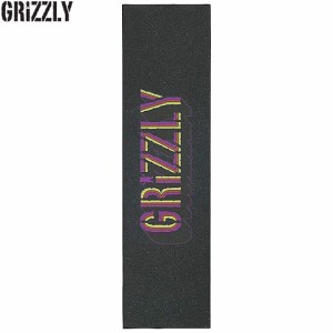 グリズリー GRIZZLY GRIPTAPE デッキテープ EL DORADO GRIPTAPE ブラック/パープル 9ｘ33 NO37