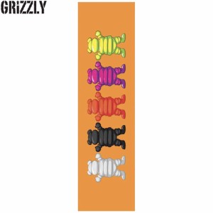 グリズリー GRIZZLY GRIPTAPE デッキテープ POOL TOY OG BEAR GRIPTAPE オレンジ 9ｘ33 NO51