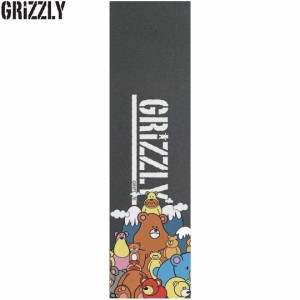 グリズリー GRIZZLY GRIPTAPE デッキテープ GANGS ALL HERE GRIPTAPE ブラック 9ｘ33 NO54