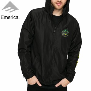 エメリカ EMERICA スケボー ジャケット CREATURE NIGHTCRAWLER WINDBREAKER ブラック NO3