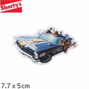 ショーティーズ SHORTYS ステッカー ROSA GTO STICKER 7.7 x 5cm NO30