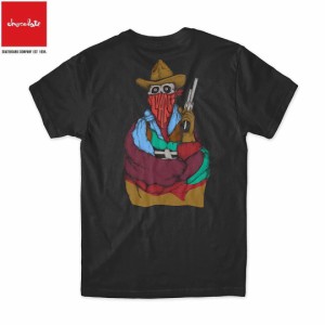 チョコレート CHOCOLATE スケートボード Tシャツ BANDITO TEE ブラック NO188