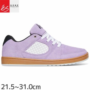 エス ES FOOTWEAR スケートシューズ スニーカー ACCEL SLIM SHOE LAVENDER スウェード NO151