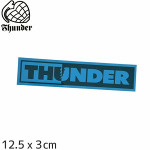 サンダートラック THUNDERスケボー ステッカー BOLTS MD STICKER ブルー/ネイビー 12.5 x 3cm NO94