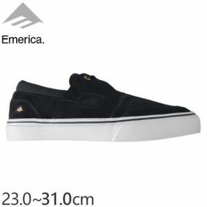 エメリカ EMERICA スケート シューズ SERVOLD SHOES スウェード BLACK/WHITE NO224