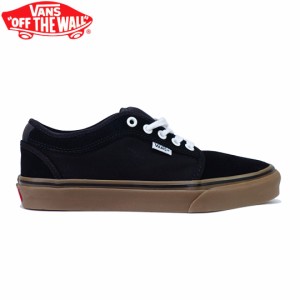 VANS バンズ シューズ USA企画 SKATE CHUKKA LOW SHOES ブラックガム NO69