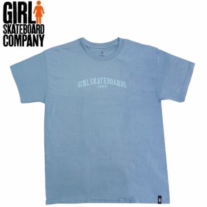 ガール スケートボード GIRL SKATEBOARD スケボー Tシャツ TEAM TEE ストーンブルー NO343