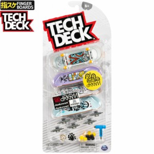 TECH DECK 指スケ フィンガーボード 96mm テックデッキ ULTRA DLX FINGERBOARD 4 PACK DARKROOM ダークルーム NO8